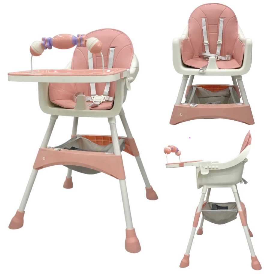 Stolica za hranjenje BABY LINE S 360 – Roza