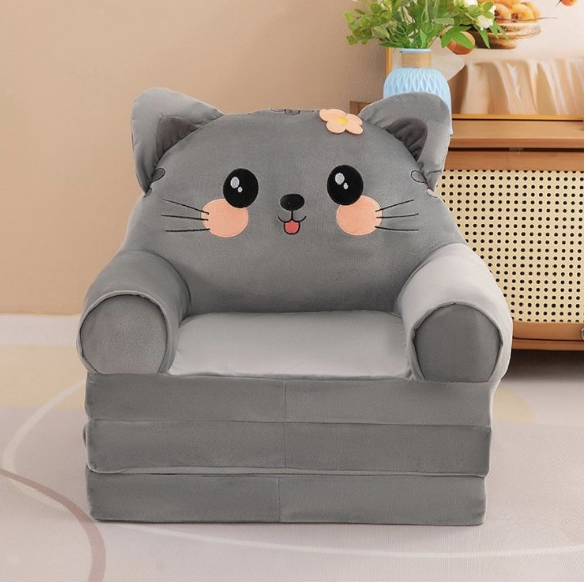 Foteljica za decu GREY CAT B081